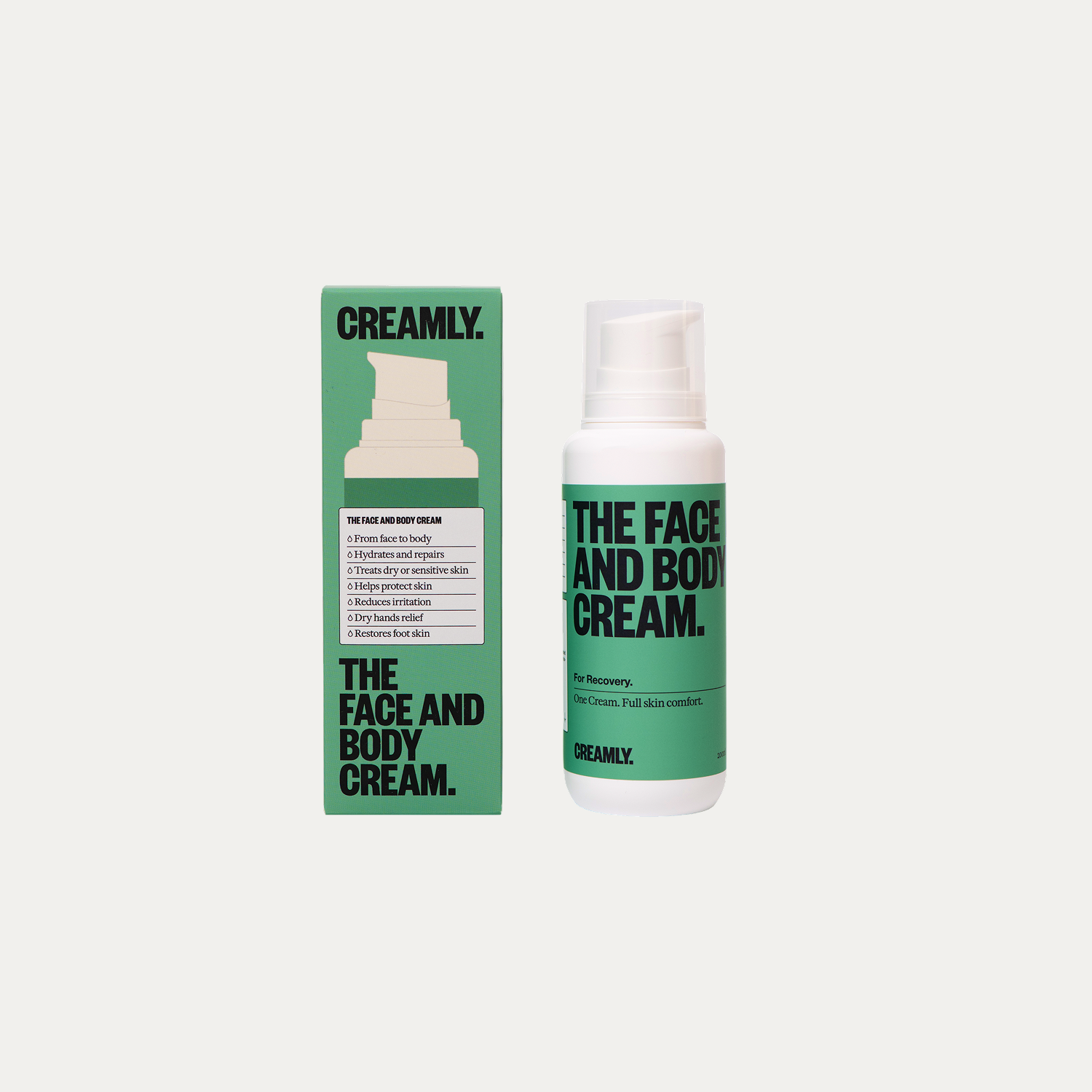 The Face and Body Cream.