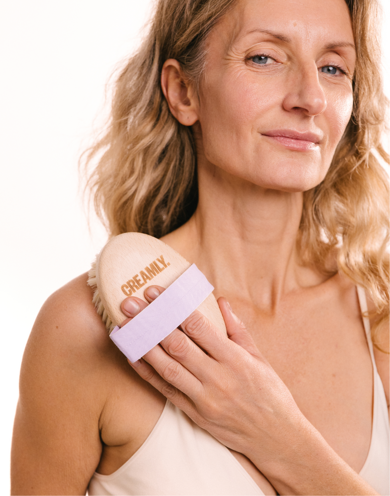 Щетка. Для сухого массажа.