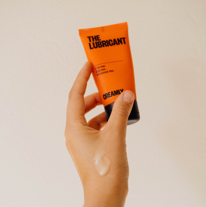 The Oil-Based Lubricant. CREAMLY. The Oil-Based Lubricant. CREAMLY.